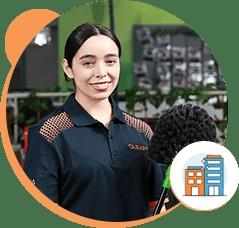How can gyms maintain hygiene standards with expert cleaners?